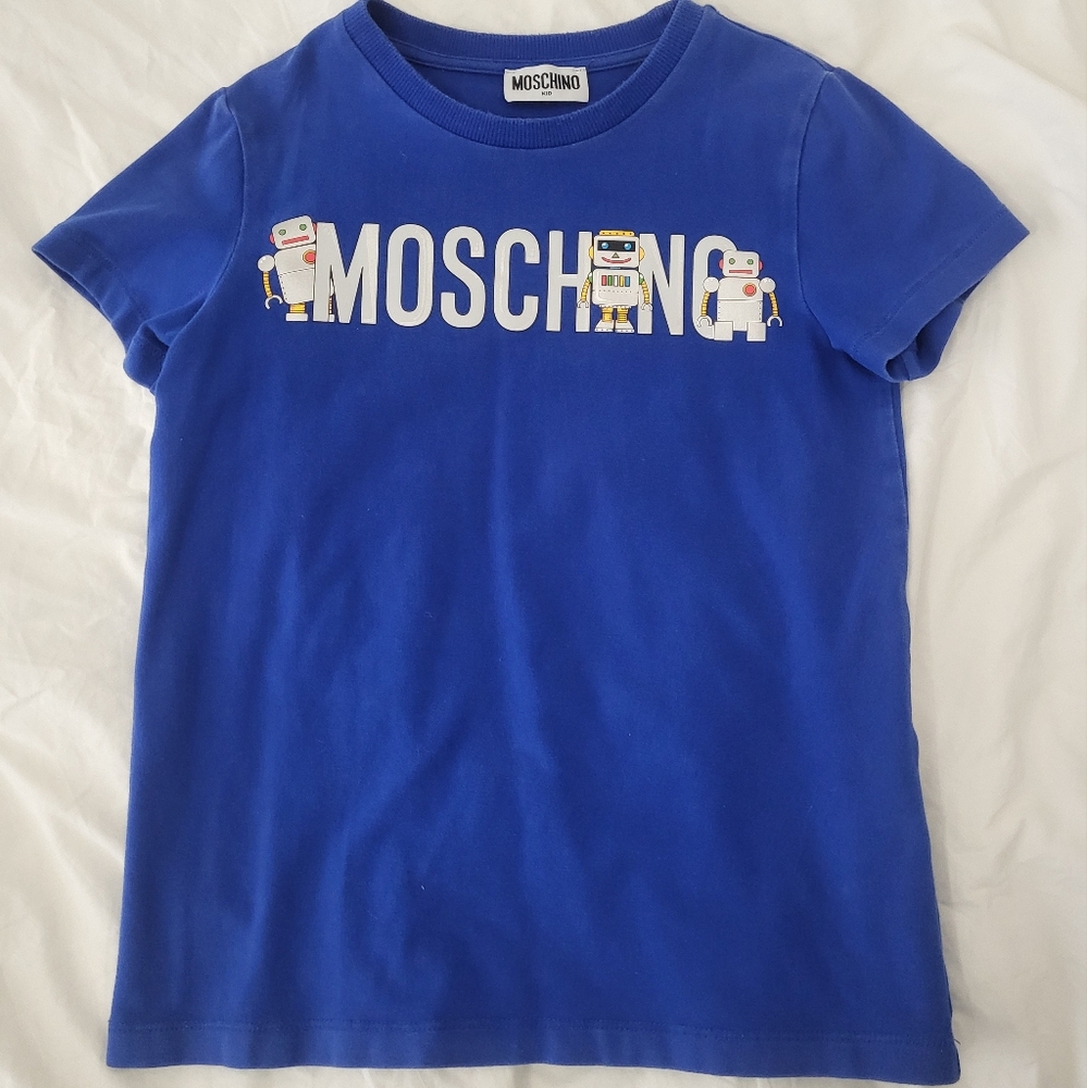 Moschino Kids Blue T-Shirt